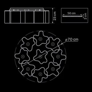 Потолочная люстра Lightstar 802091