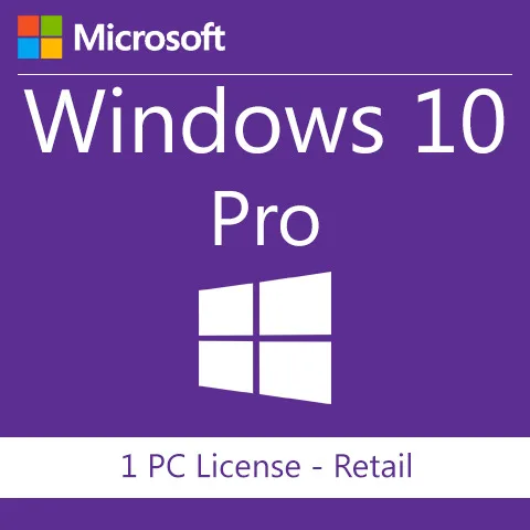 Windows 10 Professional nel, 32/64 bits, venta al por menor🔑Clé