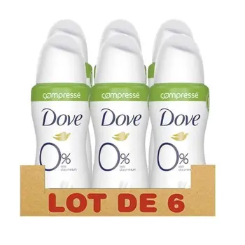 

DOVE 6 PCs Deodorants Compress Woman Compress Original Freshness 24h - 100ml