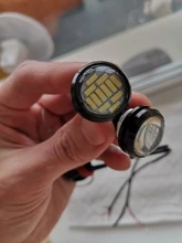 DRL LED Signal-Lamp Eye-Car-Light-Assembly Universal-Accessories Parking Daytime Running-Lights