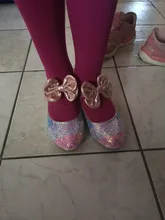 Zapatos de cuero para niñas, calzado de princesa, punta redonda, suela suave, tacón alto, de cristal, individual