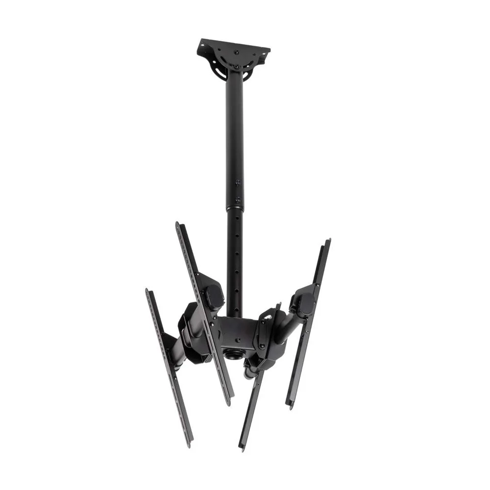 Кронштейна для телевидения Media LCD-1850 Black 26 & quot; -65 & quot; Макс 90 кг потолочного наклона (10177)