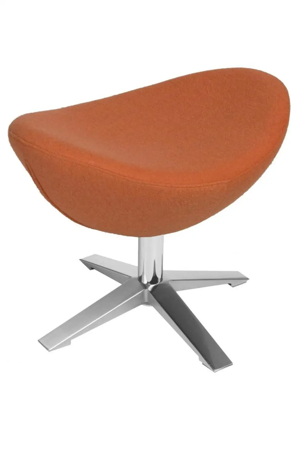 Коричневый Оттоманское яйцо Arne Jacobsen Реплика шерсть кашемир кожзам Цвет выбор Pouf - Цвет: Коричневый