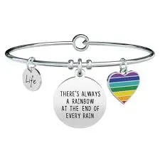 

KIDULT LIFE PHILOSOPHY BRACELET 316L STEEL-THERE'S ALWAYS To… 731313