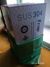 Frap-grifos de acero inoxidable para cocina, mezclador de un solo Mango, de un solo orificio, para fregadero, Y40107