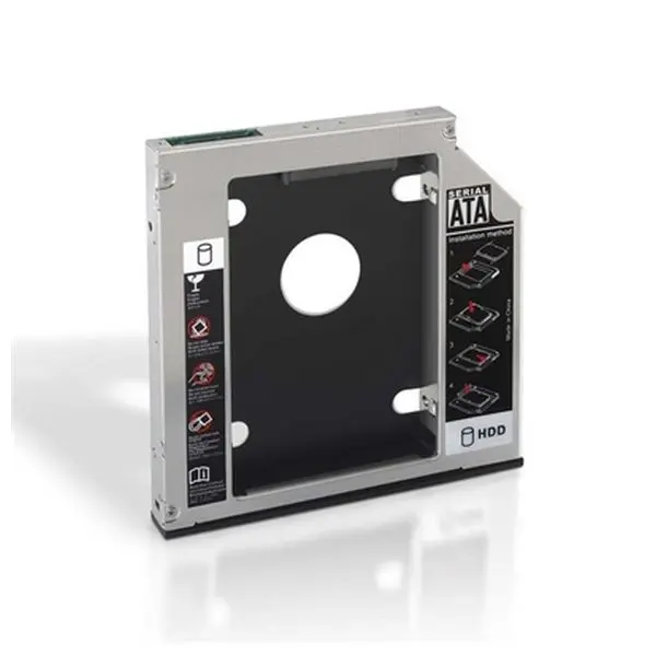 2-диск в адаптированном металлическом(3," /8,89 см) NANOCABLE 10.99.0102