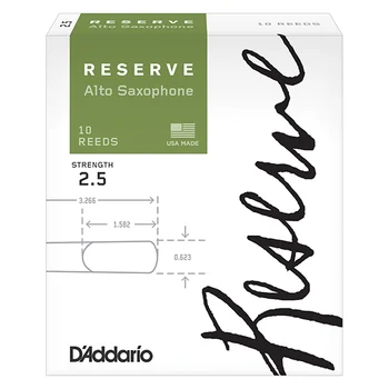 

Djr1025 reserve canes for saxophone alto, size 2.5, 10 PCs., Rico