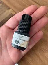 Yelix-pegamento para extensión de pestañas, 1-2 segundos, secado rápido, pegamento individual, negro/transparente, extensión de pestañas postizas