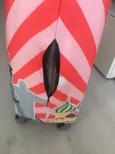 Funda protectora para maleta, accesorios de viaje más gruesos, funda antipolvo para equipaje elástico, aplicable a maleta de 18 -32