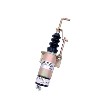 

excavator engine parts 366-07198 366-07197 SA-3405T stop solenoid for Lister Petter