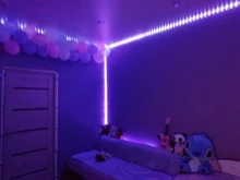 NEW WIFI LED Strip Light RGB 5050/2835 Flexible Ribbon Fita RGB Led Lights Tape Diode 20M-5M DC 12V and WIFI Controller
