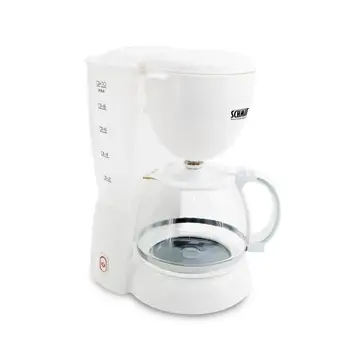 

SCHMIT-SCH1012WHT-Coffee 10 cups with filter permanent headset-White