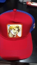 Gorra de malla con estampado de Dragon Ball para hombre y mujer, gorro de malla con estampado de Anime, Estilos de dibujos animados, Snapback, Gorra de béisbol de algodón Hip Hop, unisex