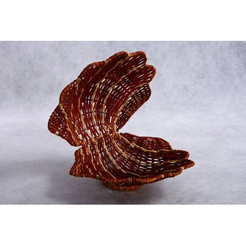 

193116009 kashpo braided shell H10 D19