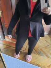 Conjunto de chándal para mujer, chaquetas con volantes de manga larga, pantalones de tubo, conjunto de dos piezas, uniforme de oficina, novedad de invierno