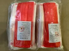 Mascarilla desechable no tejida de 3 capas para adultos, máscara facial transpirable con elásticos, 5 a 600 Uds., color negro y rosa, envío rápido