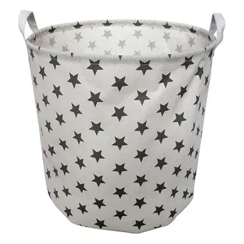 

Laundry basket Stars White 111058