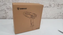 DEKO-pistola de calor eléctrica avanzada, 220V, 2000W, 2 temperaturas variables, con cuatro boquillas, accesorios, herramienta eléctrica