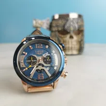 2021 en este momento deportes Casual para hombres superior de la marca de lujo de Cuero militar relojes de muñeca relojes para hombres de moda cronógrafo reloj de pulsera