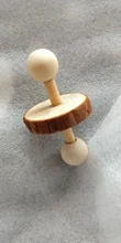 Bell Roller Chew-Toys Molars-Supplies Rabbits-Toys Unicycle Wooden Pine Guinea-Pigs Rat-Small-Pet