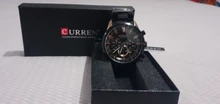 CURREN – reloj curren para hombre, de cuarzo, deportivos, de pulsera de acero, resistente al agua, con cronógrafo, masculino