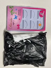 Pestañas postizas de fondo, 5 pares, bajo las pestañas, super suaves, transparentes