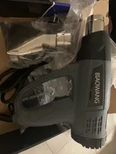 Building-secador de pelo para soldar herramienta de calor con pantalla digital ajustable, pistola de calor de 220V, pistola de calor de buena calidad, pistolas de aire caliente