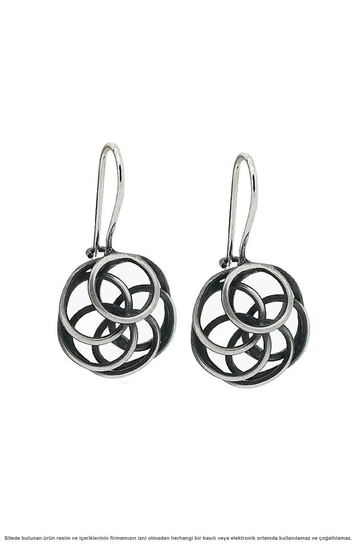 

Silver Ring Design Lady Earrings