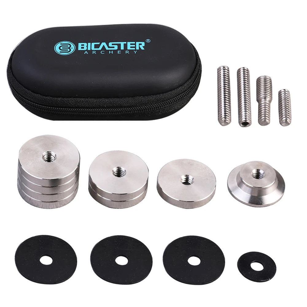 Bicaster Pratical Archery Stabilizer Weight Counterweight Kit Balance