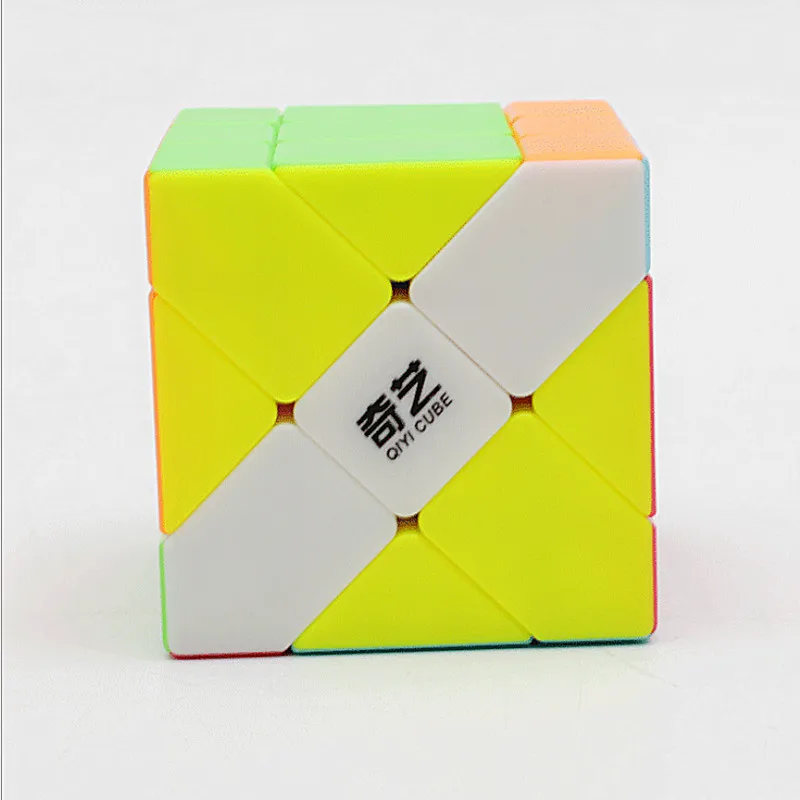 QiYi YiLeng 3x3 fisher Speed Cube Yileng 3x3x3 Strange-shape Puzzle Magic cubo qiyi 3x3 Puzzle Toys For Children Speed Cube