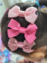 20 piezas, tienda de lazos del pelo, pinza de cocodrilo, cinta de grogrén para niña y bebé