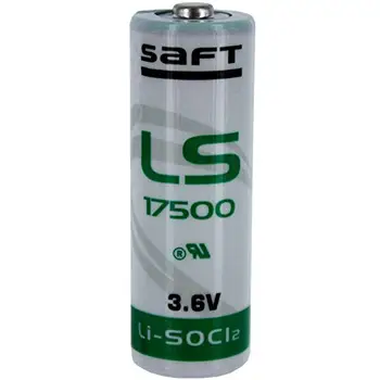 

Saft LS 17500 - 3,6 V rechargeable lithium-17500-3,6 V - 3300 mAh lithium, battery, battery, 3v battery, 3.6v battery, lithium battery