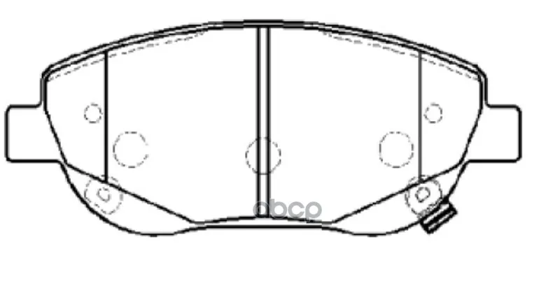 Ckt-180_колодки Дисковые Передние! Toyota Avensis/Verso 2.2d 09 Ctr Ckt180 Ctr арт. CKT180