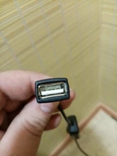 ANPWOO-Cable USB de 28cm con interruptor, Cable de encendido/apagado, palanca de extensión para lámpara USB, suministro de alimentación de ventilador, línea, adaptador duradero de gran oferta