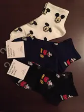 2021 Disney las mujeres de dibujos animados de calcetines de las niñas Mickey Minnie Mouse suave transpirable de verano calcetín de algodón barco corto calcetines de Navidad