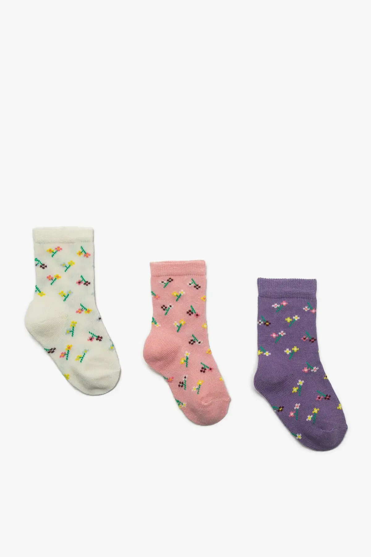 Coton Kids/фиолетовые носки для маленьких девочек