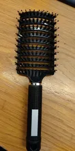 Hair-Brush Massage-Comb Salon Hairdressing-Styling-Tools Detangle Curly Girls Women Wet