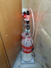 Kit de sistema generador de CO2 para acuario, conjunto de difusor y regulador de CO2 con válvula, atomizador de burbujas y tanque solenoide para peces y plantas