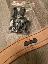 Cabezal de conexión TTC01 para niños, tren de juguete de pista de madera, coche, camión, motor locomotor, juguetes de ferrocarril