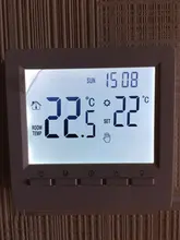 Myuet-termostato de calefacción alimentado por batería ME83B para caldera de Gas