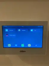 Monitor digital de 7 pulgadas para interior, VTH5321GW-W de VTH5321GB-W con logotipo DH, 802.3af, PoE, Android, intercomunicador, vídeo, timbre con cable