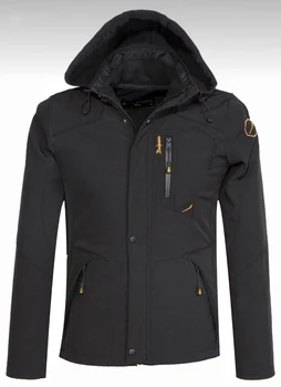 

Men 2020 Black Waterproof Winter Jacket Parka