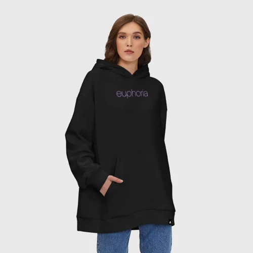 Худи SuperOversize хлопок Euphoria | Женская одежда