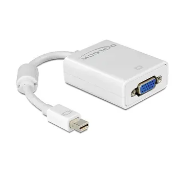 

Mini DisplayPort to VGA Adapter DELOCK 65130 White