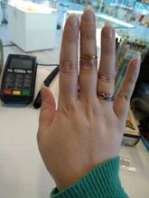 DOTIFI-Anillo de diseño de trébol para mujer, de acero inoxidable 316L, joyería de lujo para fiesta/boda R315