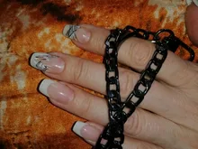 Llavero antipérdida metálico, llavero con mosquetón de 40cm para la cartera, para pantalones hípster, de estilo punk rock y hip hop, para hombres