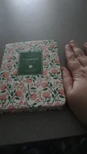 Agenda anual planificador mensual semanal portátil A6 Kawaii, cuaderno de bolsillo, diario de flores, papelería de oficina, 2021