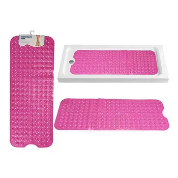 

Non-slip Shower Mat Fuchsia (39 x 0,2 x 100 cm)