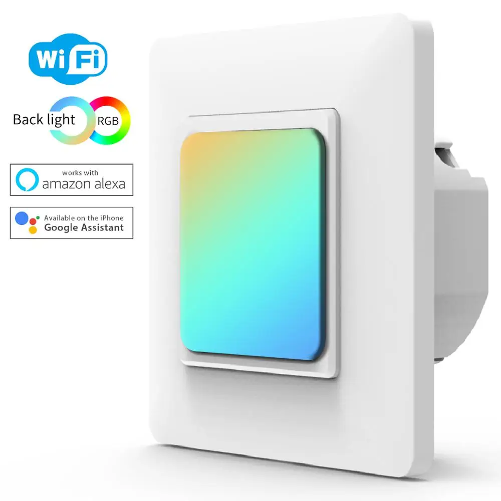 

[UPGRADED] Waligh eLighter - Smart WiFi light switch and Smart LED backlight, compatible with Alexa and Google Home