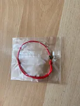 BPPCCR-pulsera de amor hecha a mano de acero inoxidable, amuleto con forma de corazón, hilo de cuerda roja, brazaletes de cuerda para hombres y mujeres